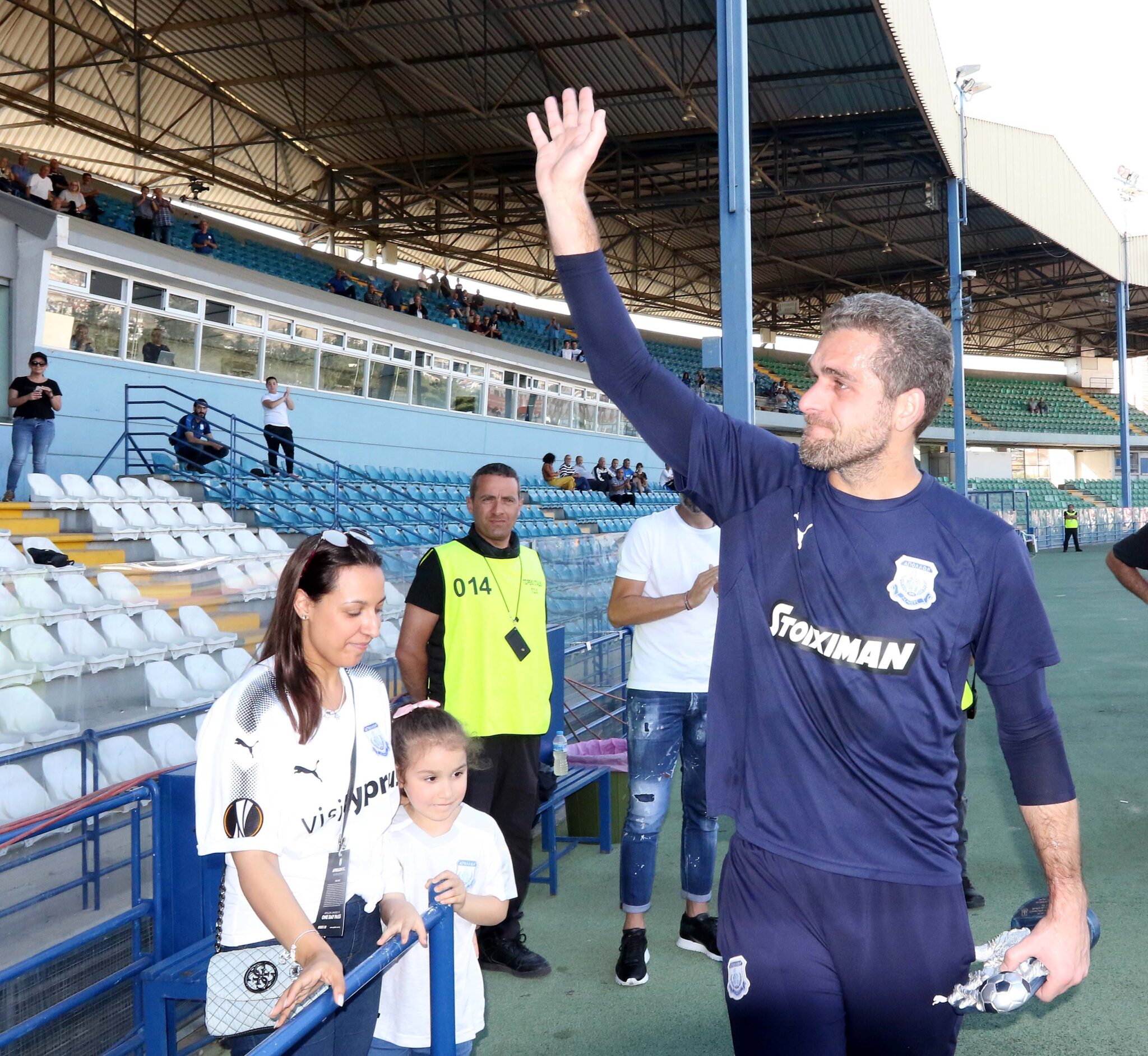 Βάλε: «Ξέρω σίγουρα ότι θα μείνω στις καρδιές σας και στην ιστορία του Απόλλωνα»