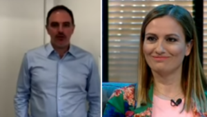 Η δημόσια ερωτική εξομολόγηση στην Γωγώ Αλεξανδρινού από τον άντρα της (ΒΙΝΤΕΟ)