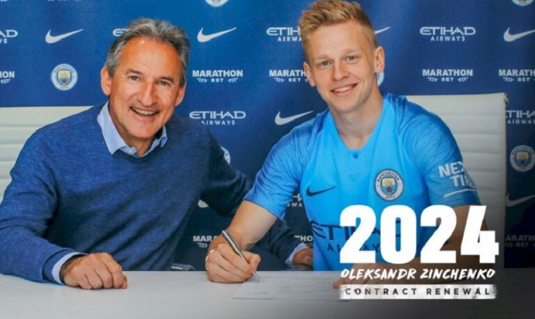 «Έδεσε» Ζιντσένκο η Μάντσεστερ Σίτι