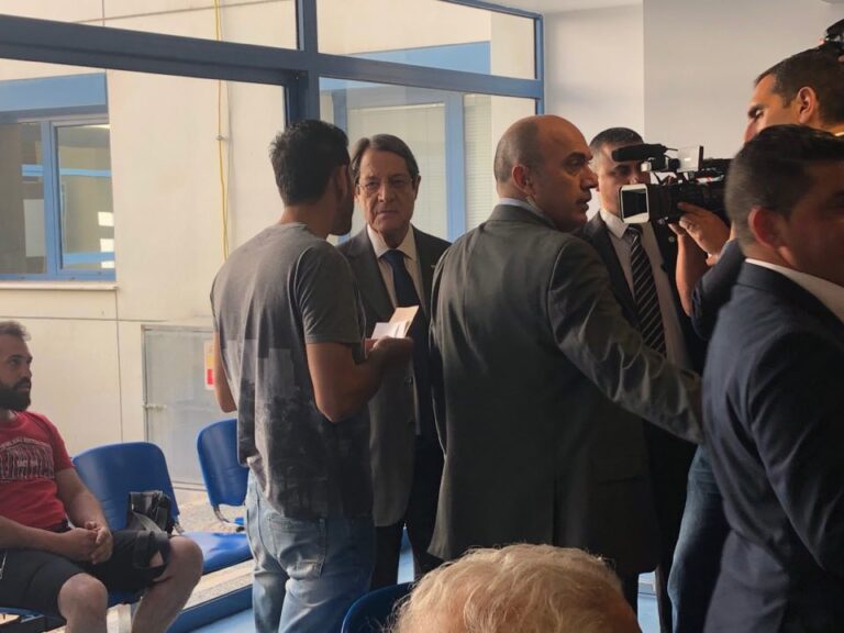 Άκουσε τα προβλήματα των ασθενών στην εποχή του ΓεΣΥ ο Πρόεδρος Αναστασιάδης