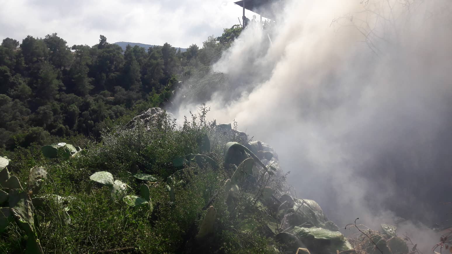 Υπό πλήρη έλεγχο η πυρκαγιά που ξέσπασε έξω από το Νέο Χωριό κοντά στον Ακάμα