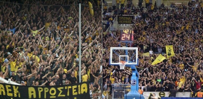 Mε κόσμο η ΑΕΚ κόντρα στον Προμηθέα