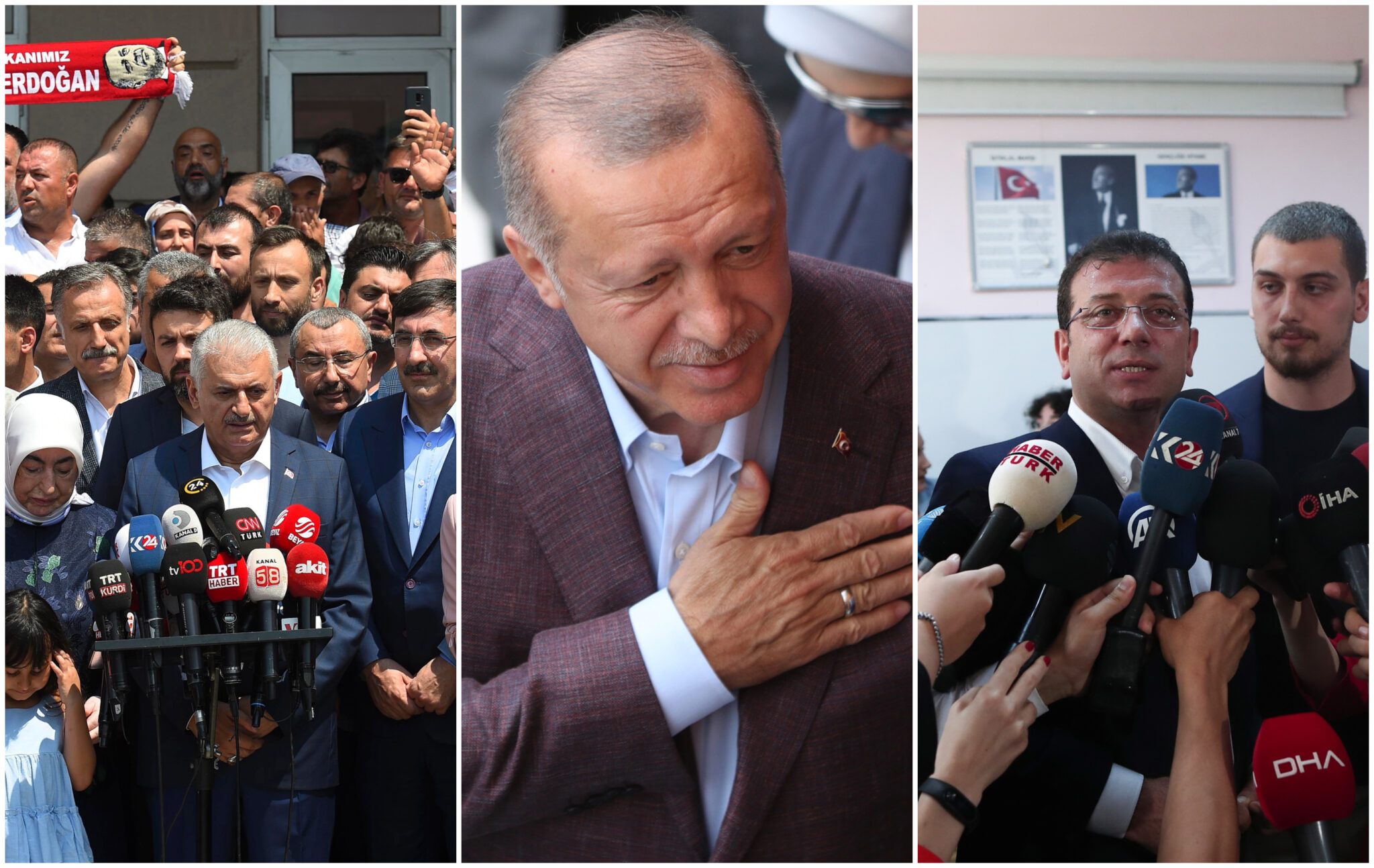 Ιμάμογλου και Γιλντιρίμ αντιμέτωποι για τη δημαρχία της Πόλης (ΦΩΤΟ)