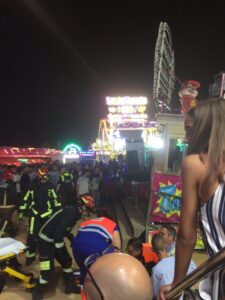 Τρομακτικό ατύχημα σε λούνα παρκ στη Σεβίλλη (ΒΙΝΤΕΟ& ΦΩΤΟ)