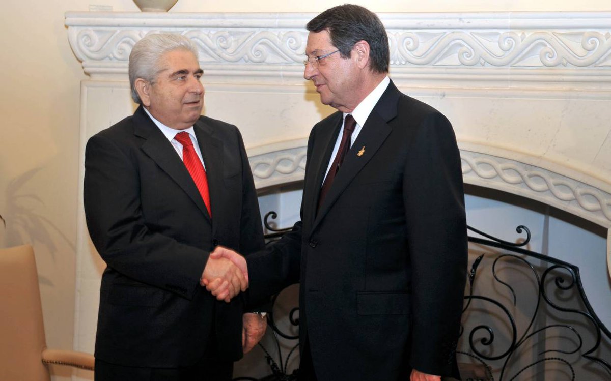 Το αντίο του Νίκου Αναστασιάδη στο Δημήτρη Χριστόφια