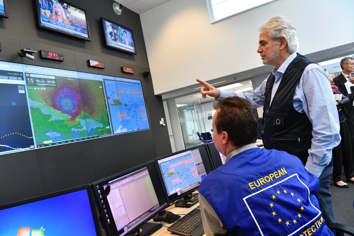 Ο Alpha στο Κέντρο Ελέγχου του rescEU της Ευρωπαϊκής Ένωσης (ΒΙΝΤΕΟ)