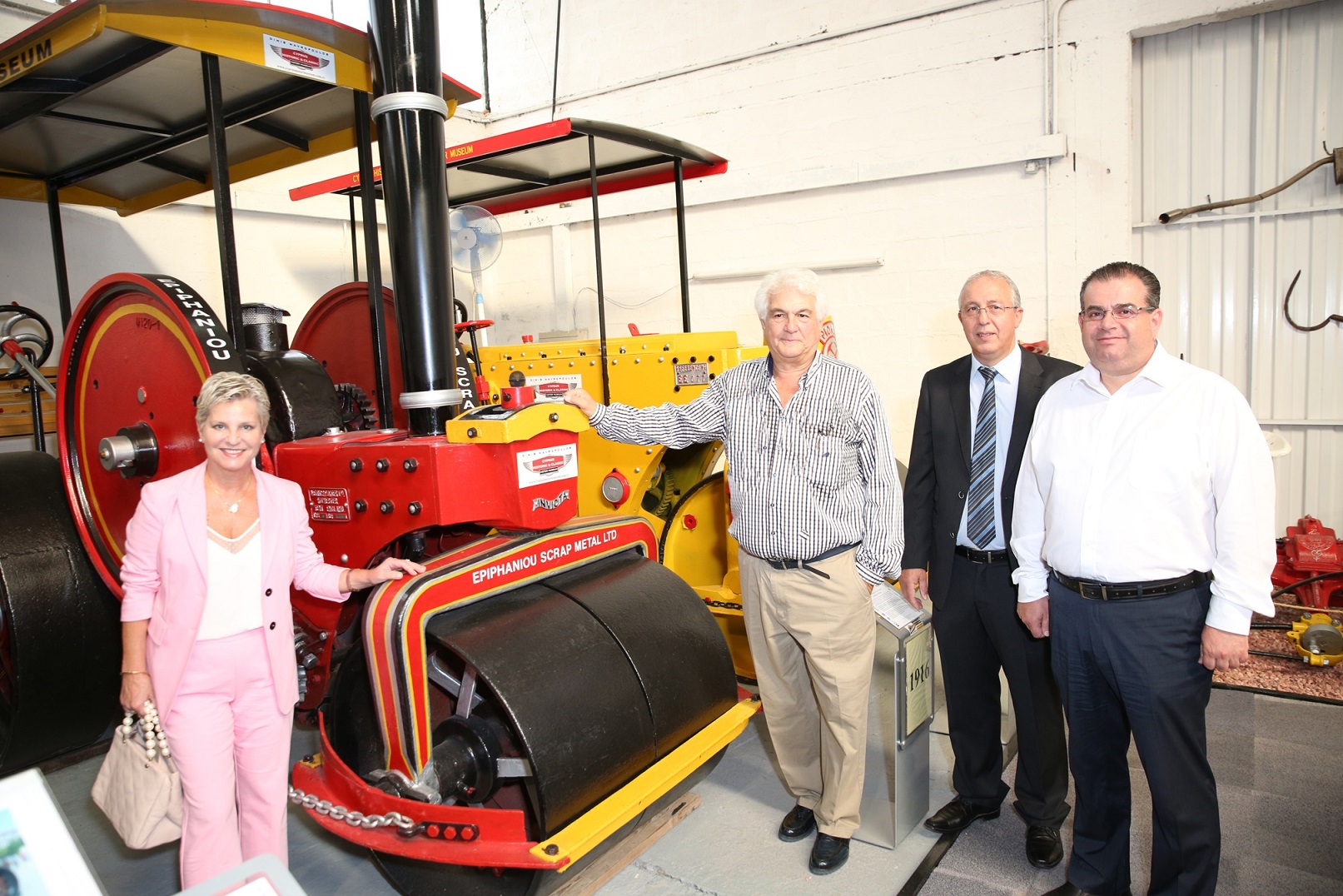 Τελετή αποκαλυπτηρίων του  1ου  Μηχανοκίνητου Οχήματος στον κόσμο