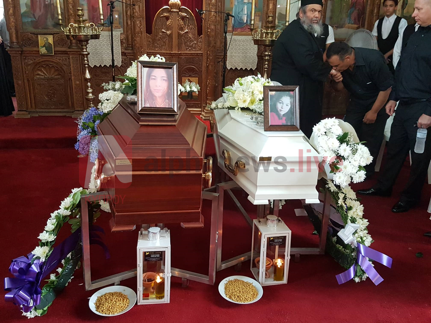 Ύστατο χαίρε σε μάνα και κόρη 3 χρόνια μετά την εξαφάνιση τους (ΒΙΝΤΕΟ&ΦΩΤΟ)