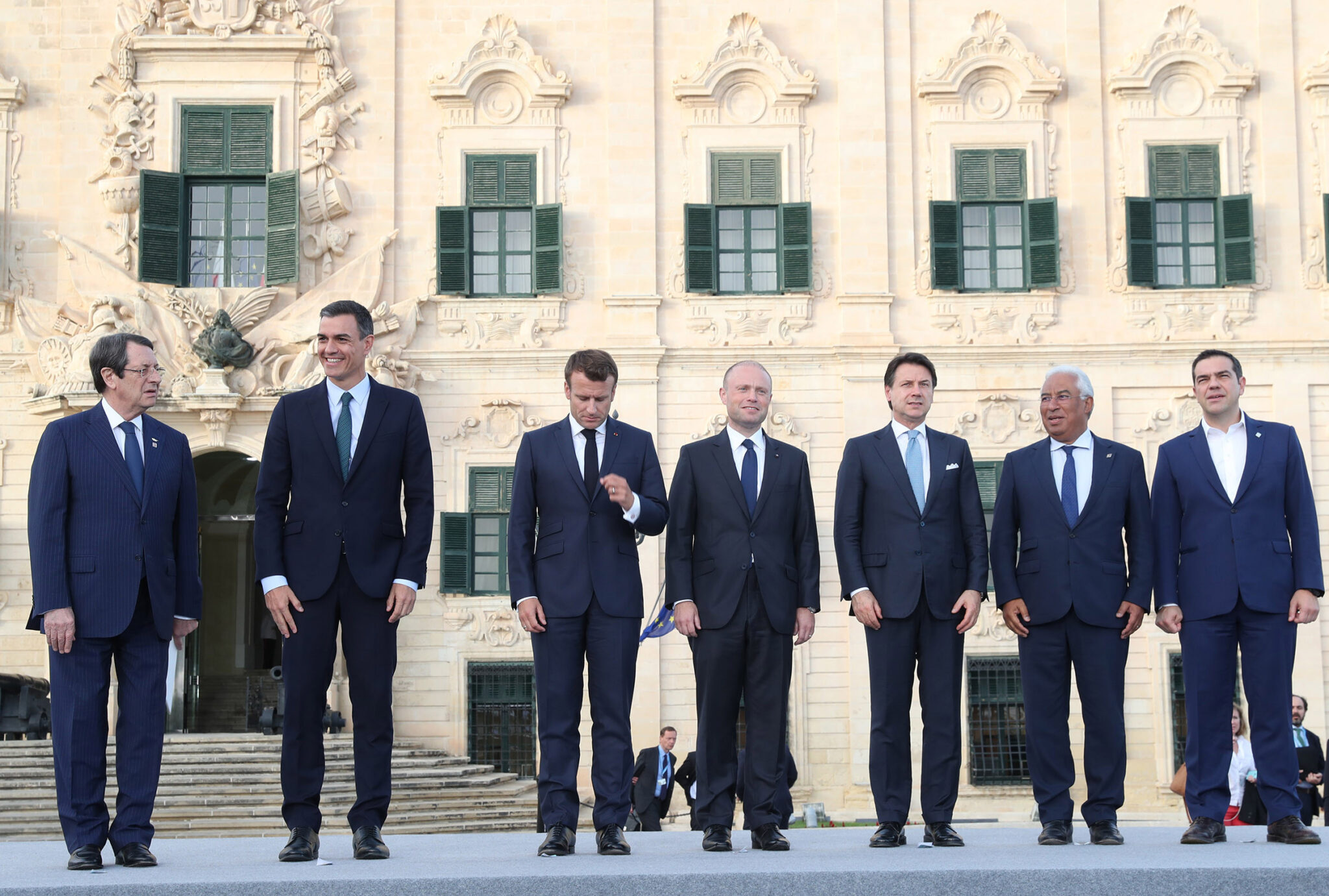 Ισχυρή καταδίκη των τουρκικών παραβιάσεων από τους MED7 (ΒΙΝΤΕΟ)