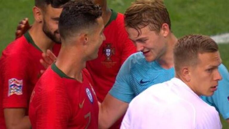 Ρονάλντο σε Ντε Λιχτ: «Έρχεσαι στη Γιουβέντους;» (BINTEO)