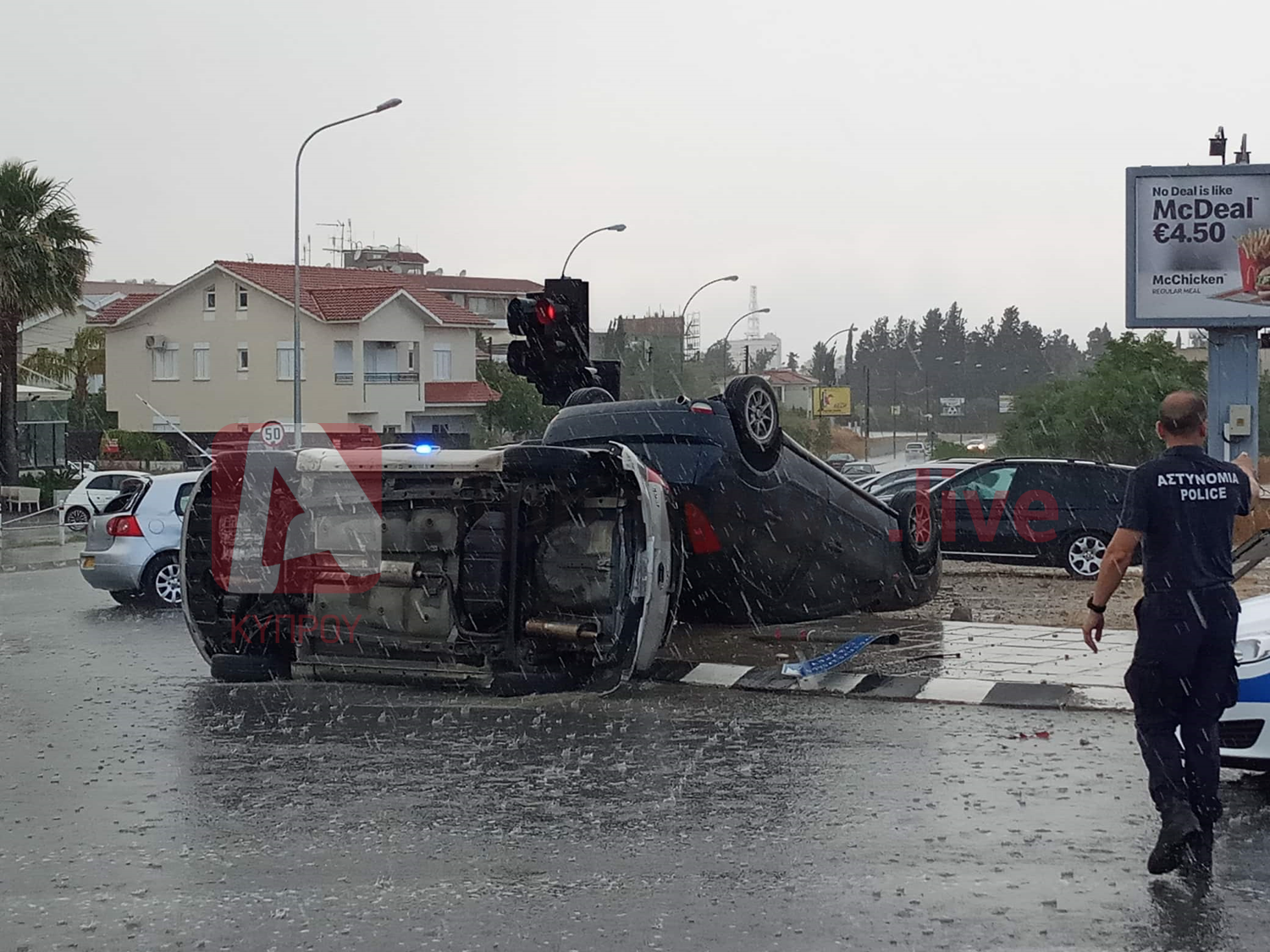 Καταστροφές σε όλη την Κύπρο έφερε ο Κατακλυσμός (ΒΙΝΤΕΟ)