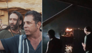 Το Λιοπέτρι στο Hollywoood – Δείτε βίντεο από τα γυρίσματα της ταινίας του Cage