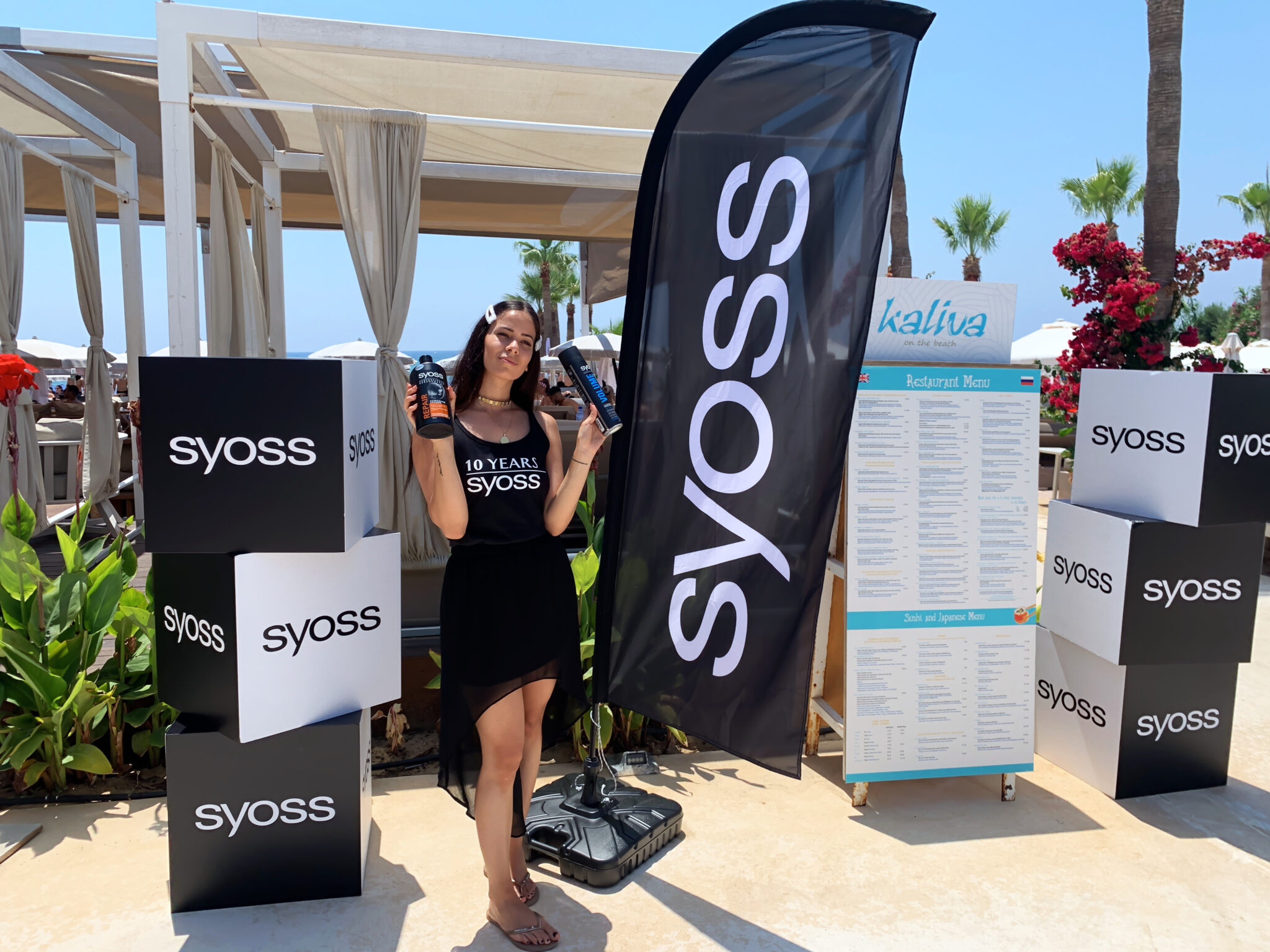 Το Syoss, πήγε στην…παραλία!