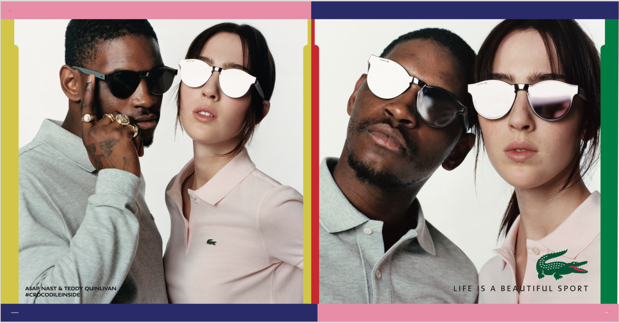 Η νέα καμπάνια της Lacoste SS2019