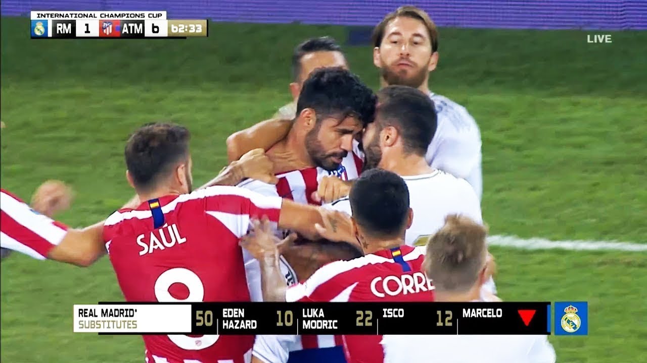 Η Ατλέτικο διέσυρε τη Ρεάλ, 5-0 από ημίχρονο (ΒΙΝΤΕΟ)