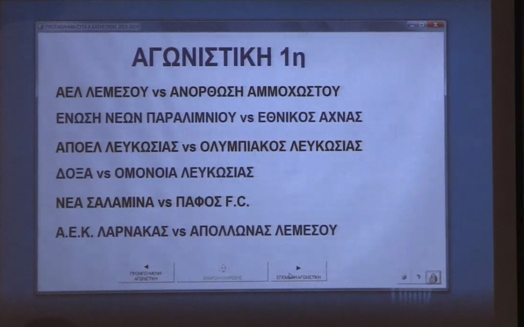 ΝΕΟ ΠΡΩΤΑΘΛΗΜΑ: Πρώτα τα Ευρωπαϊκά και μετά ορισμοί των αγώνων