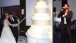 Η εντυπωσιακή γαμήλια τούρτα 3 μέτρων και οι…"Μέλισσες" σε κοσμικό γάμο(ΦΩΤΟ)