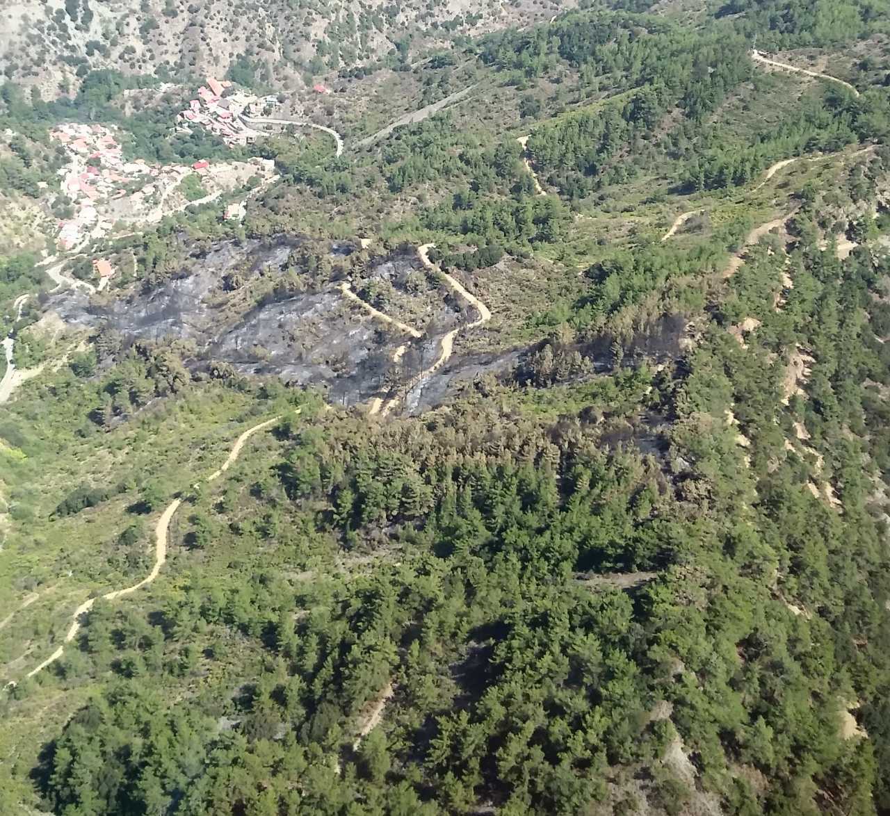 Σε επίπεδο «Κόκκινου Συναγερμού» ο κίνδυνος πρόκλησης δασικών πυρκαγιών