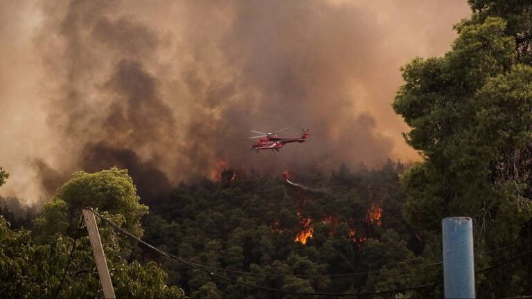 Πύρινος εφιάλτης σε Εύβοια, Θήβα, Άρτα και Πωγώνι Ιωαννίνων