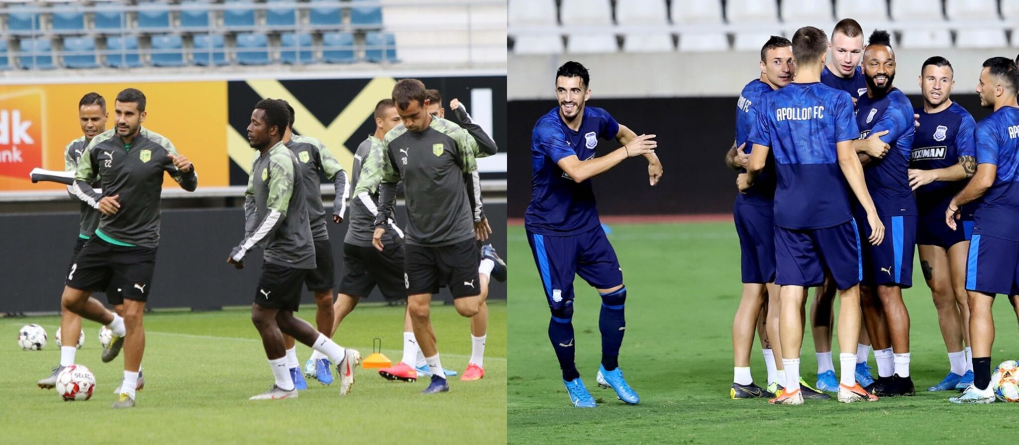 Σε ρυθμούς Γιουρόπα Λιγκ Απόλλωνας και ΑΕΚ, για μια θέση στα πλέι-οφ