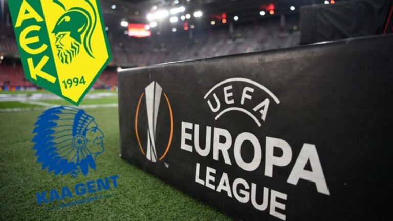 Η ενημέρωση της ΑΕΚ για τις ώρες και τα γήπεδα με την Γάνδη