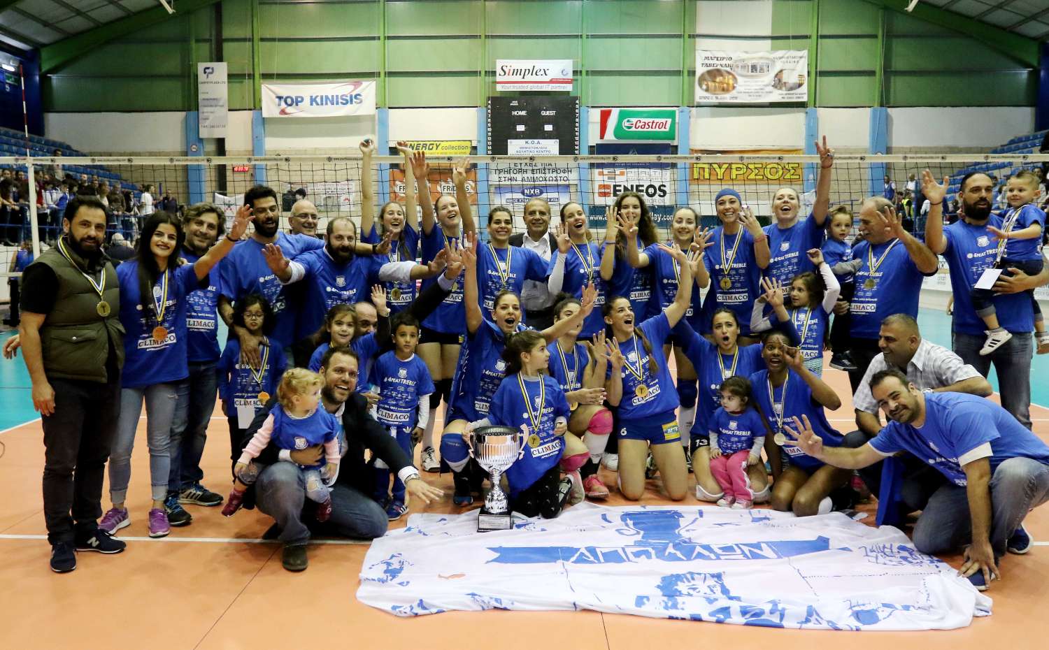 Προς λουκέτο το γυναικείο βόλεϊ του Απόλλων,τοποθετήθηκε ο πρόεδρος