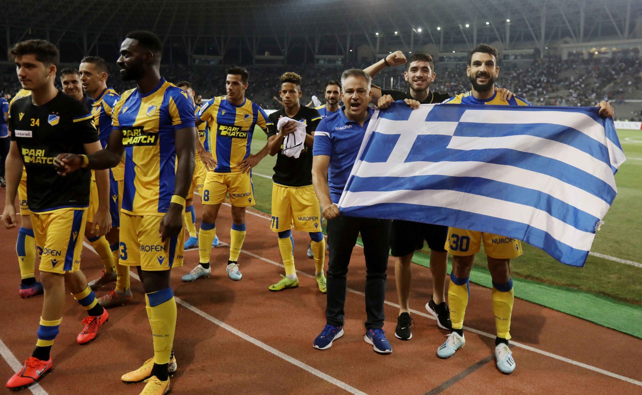 Το… τρίτο ημίχρονο της μαγικής βραδιάς του ΑΠΟΕΛ (ΦΩΤΟ & ΒΙΝΤΕΟ)