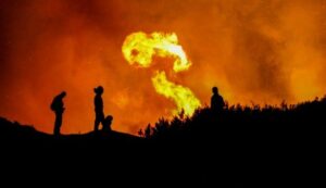 Πύρινη κόλαση 11,5 χιλιομέτρων χωρίς τέλος στην Εύβοια (ΒΙΝΤΕΟ&ΦΩΤΟ)