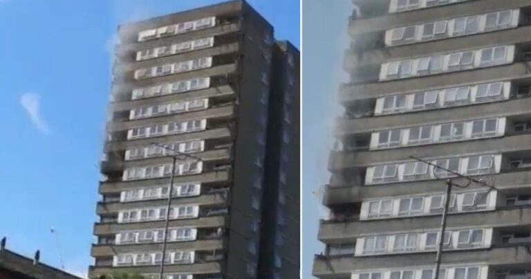 Πυρκαγιά σε πολυκατοικία πολύ κοντά στον Πύργο Γκρένφελ