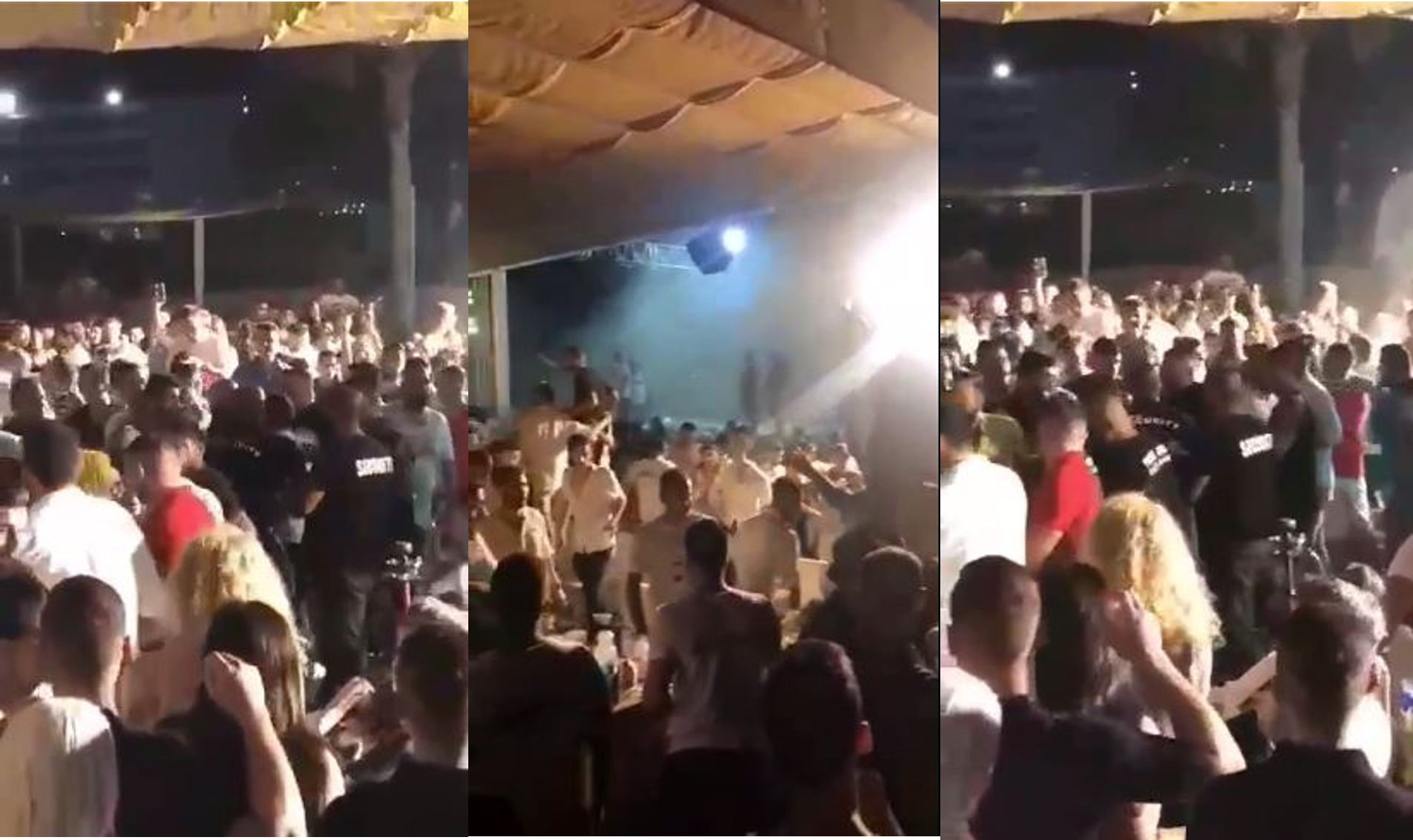 Άγρια συμπλοκή σε νυχτερινό κέντρο της Αγίας Νάπας (ΒΙΝΤΕΟ)