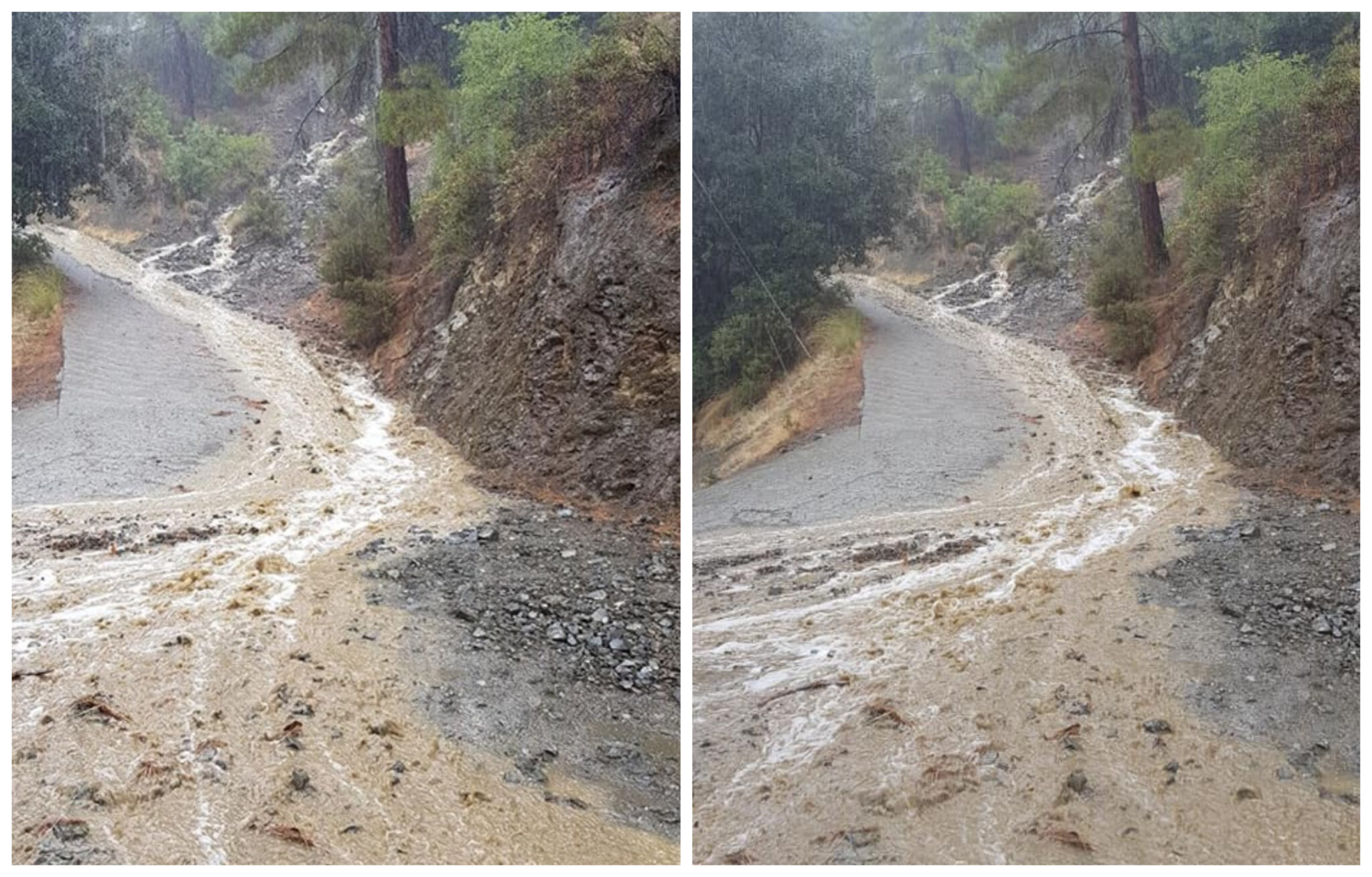 Αυγουστιάτικες καταιγίδες στο Τρόοδος με τον υδράργυρο στα ύψη (ΒΙΝΤΕΟ)
