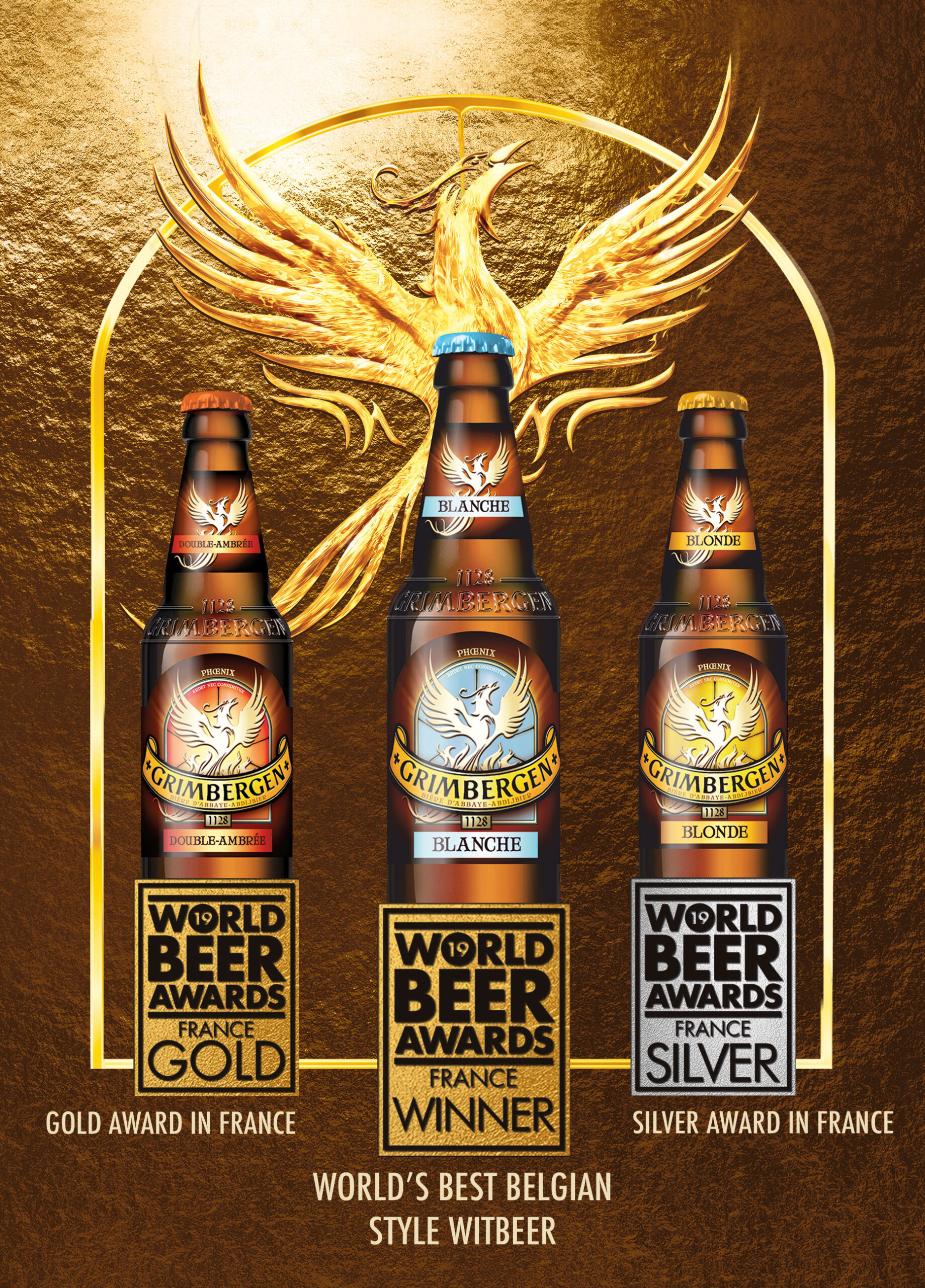 Μπύρα Grimbergen Κατάκτηση 5 βραβείων στα World Beer Awards 2019