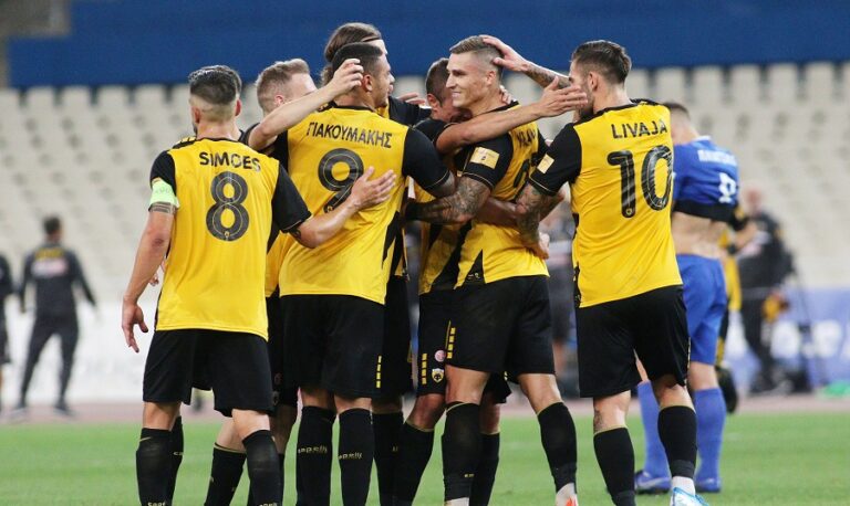 «Πάτησε» τη Λαμία στο ΟΑΚΑ η ΑΕΚ