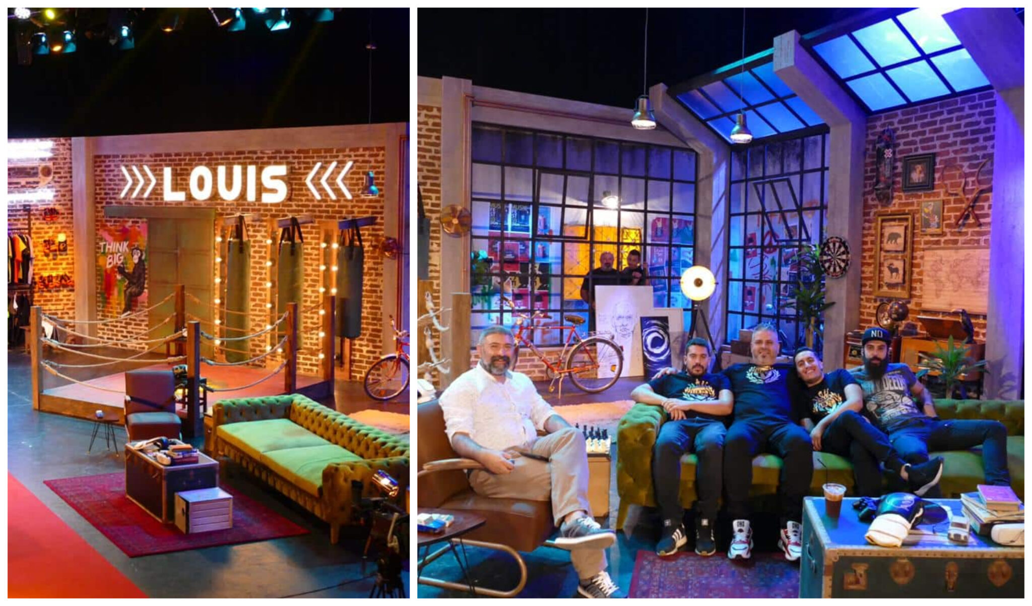 Αυτό είναι το νέο εντυπωσιακό σκηνικό του "Λούης Night Show"! (ΦΩΤΟ)