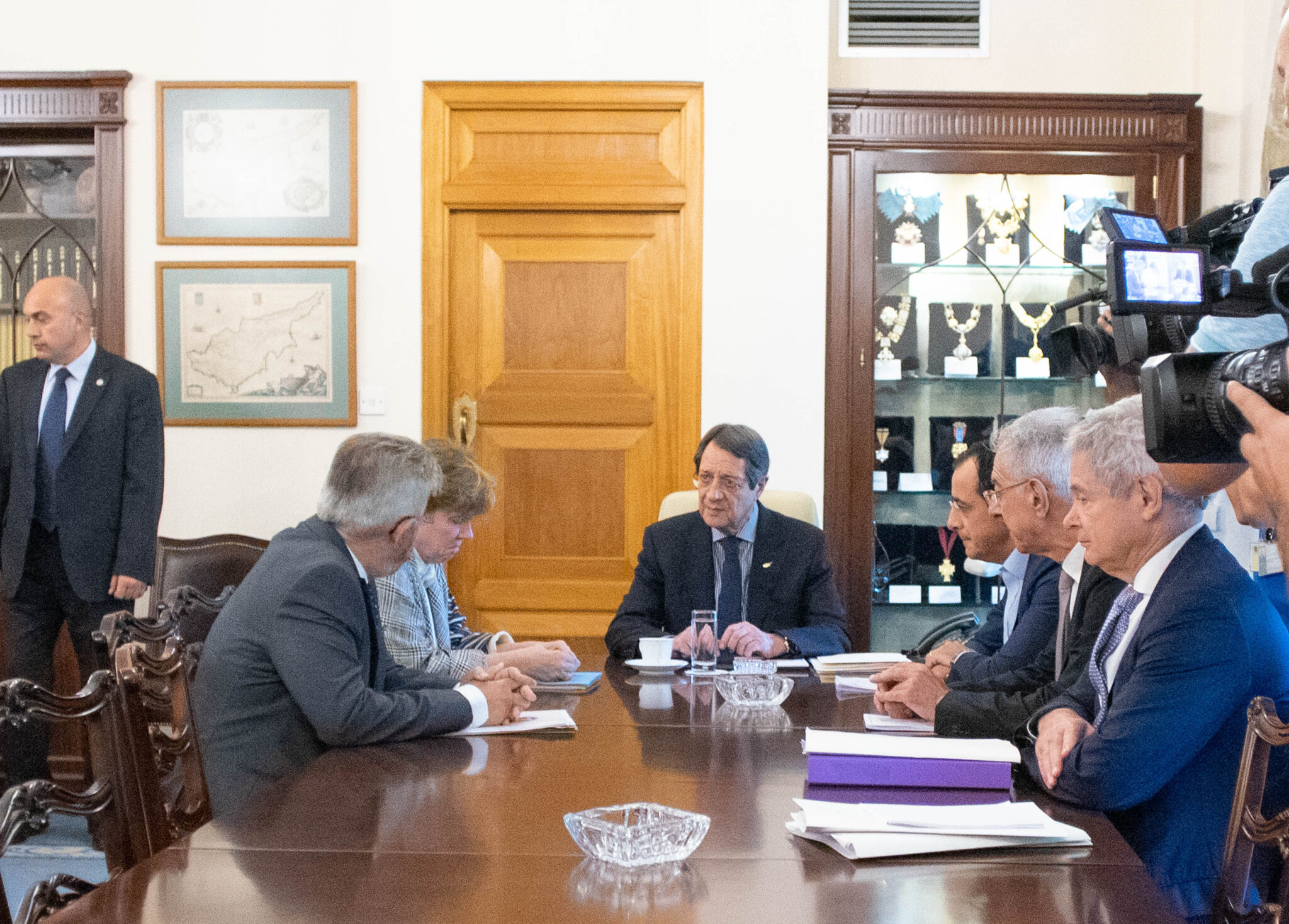 Δεν σχολιάζει την εμπλοκή στους όρους αναφοράς ο Πρόεδρος Αναστασιάδης