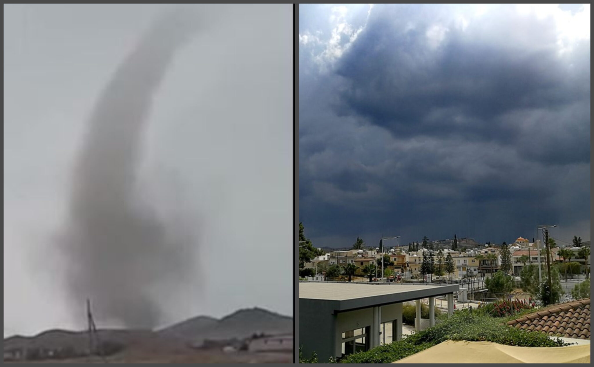 Aνεμοστρόβιλος στους Τρούλους, κατολισθήσεις πετρών στο Καλό Χωριό (ΒΙΝΤΕΟ&ΦΩΤΟ)