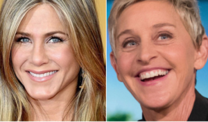Τζένιφερ Άνιστον- Έλεν ντε Tζένερις: Το φιλί στο στόμα που έγινε viral(ΦΩΤΟ)