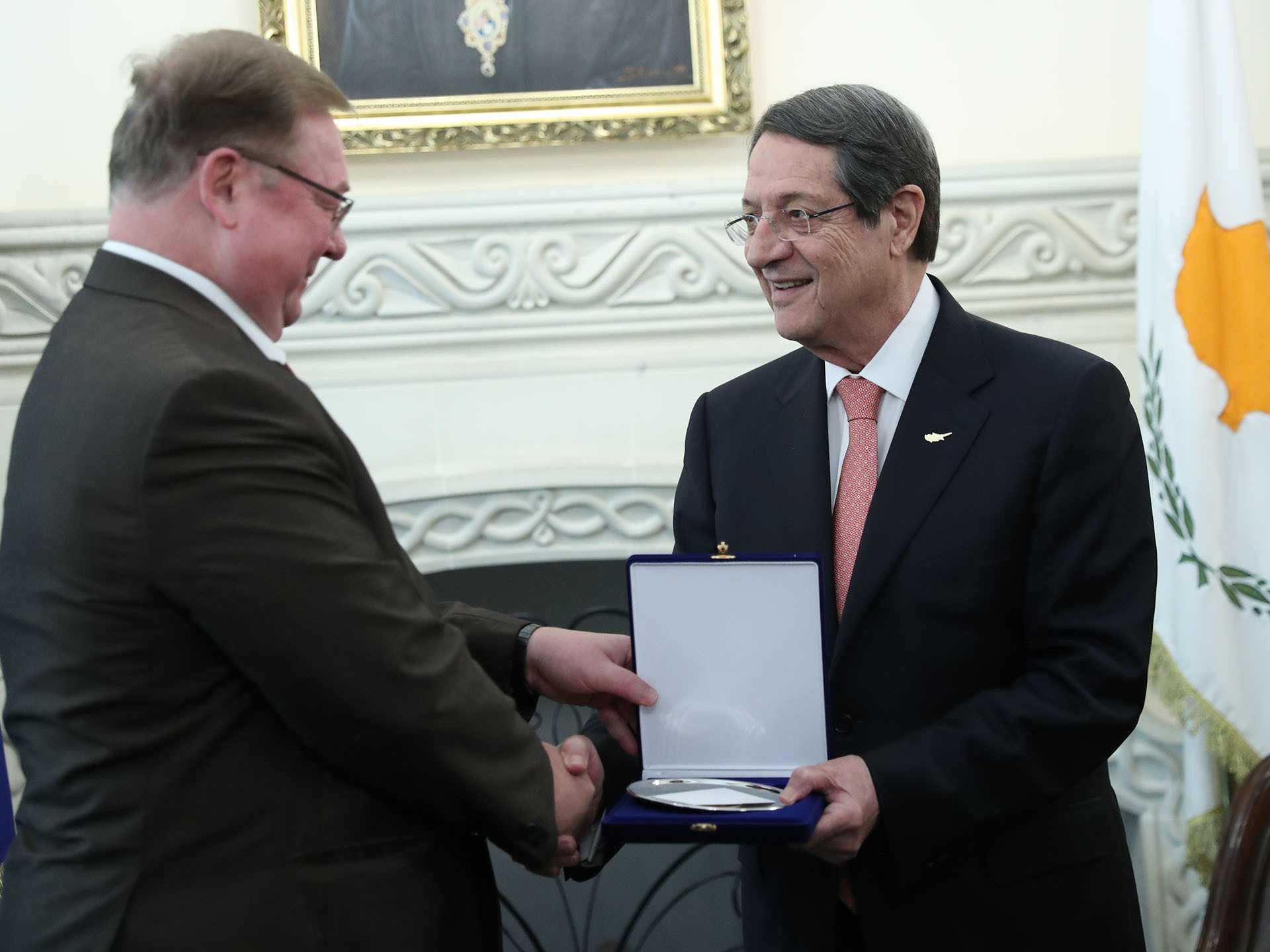 Με τον Αστέρα της Βηθλεέμ παρασημοφορήθηκε ο Πρόεδρος Αναστασιάδης