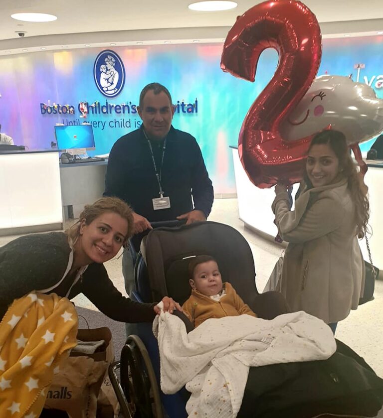 Σε δύο μήνες επιστρέφει στην Κύπρο από τη Βοστώνη ο μικρός Αντώνης (ΦΩΤΟ)