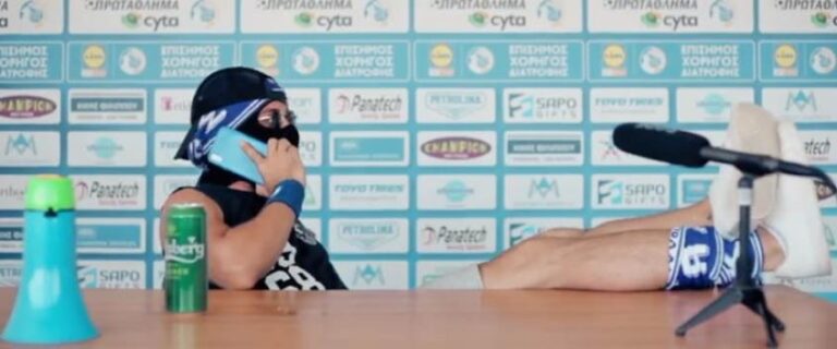 Οπαδός Εθνικού σε Κούμα: «Λήξε το πρωτάθλημα…» (ΒΙΝΤΕΟ)