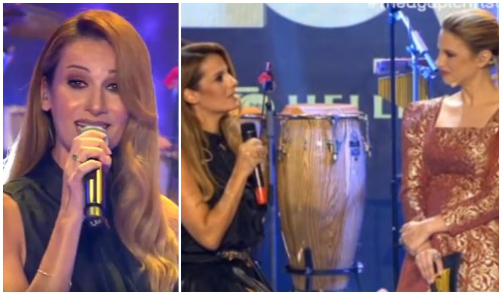 Η Δέσποινα Ολυμπίου εμφανίστηκε στο "Soundtrack of love" με σπασμένα δάκτυλα