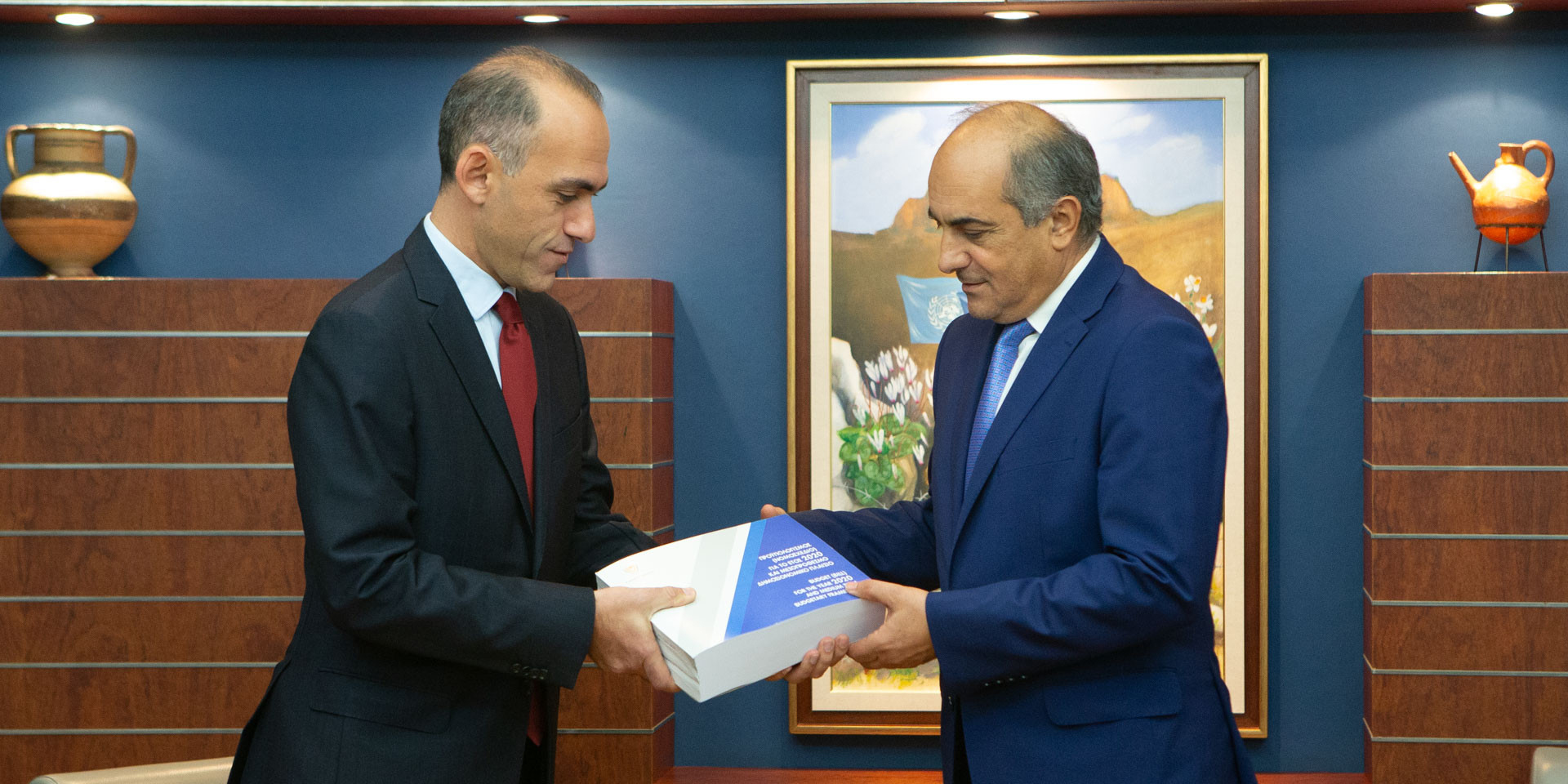 Στα χέρια του Συλλούρη ο προϋπολογισμό 2020 του Υπουργείου Οικονομικών (ΒΙΝΤΕΟ)