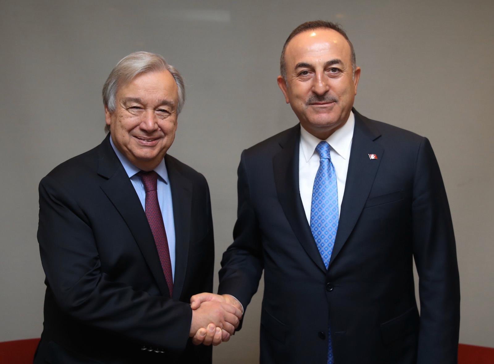 Γκουτέρες-Τσαβούσογλου συζήτησαν και το κυπριακό