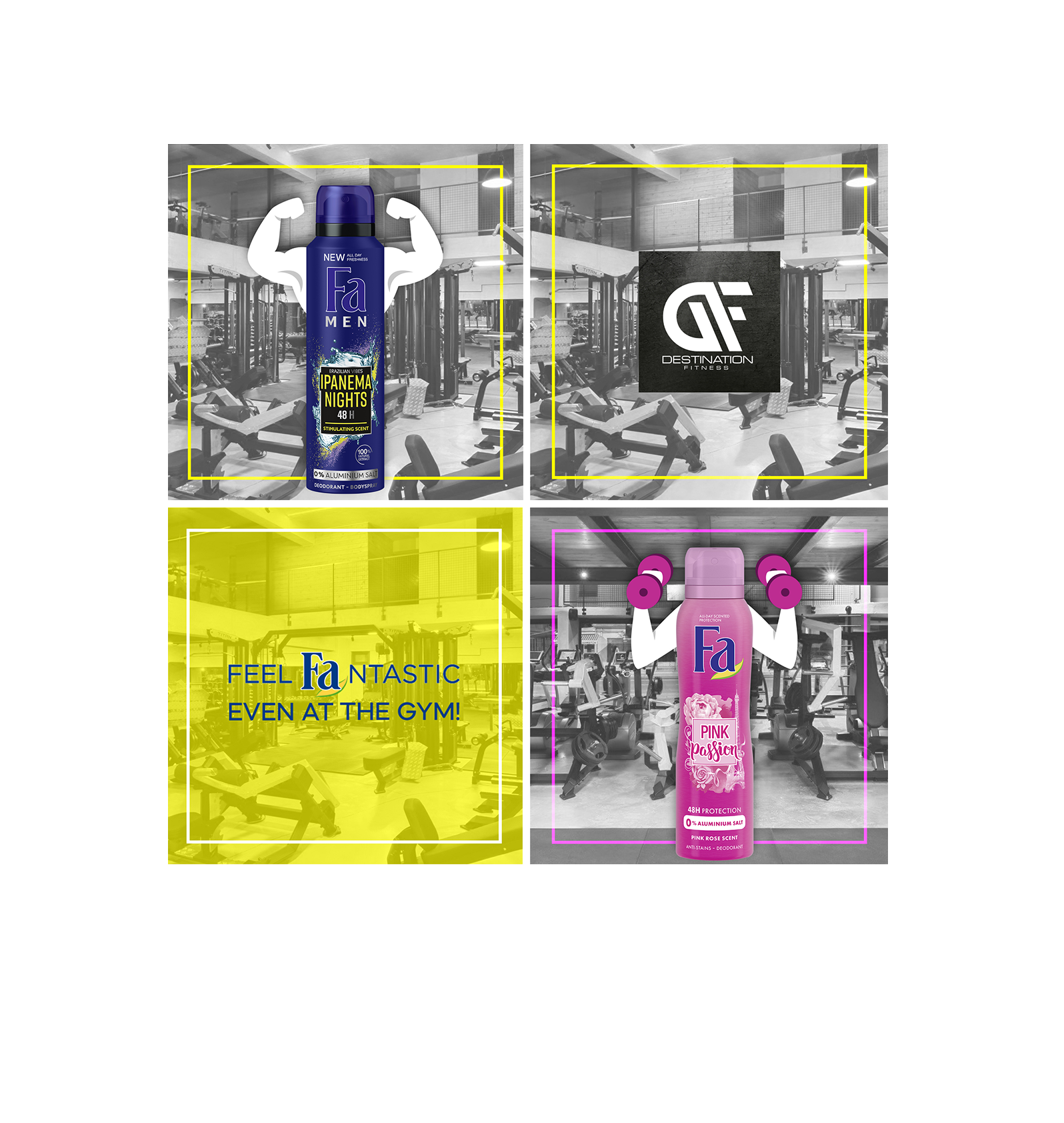 Tα προϊόντα Fa συνεχίζουν να ανεβάζουν την αθλητική σου διάθεσή στα ύψη!