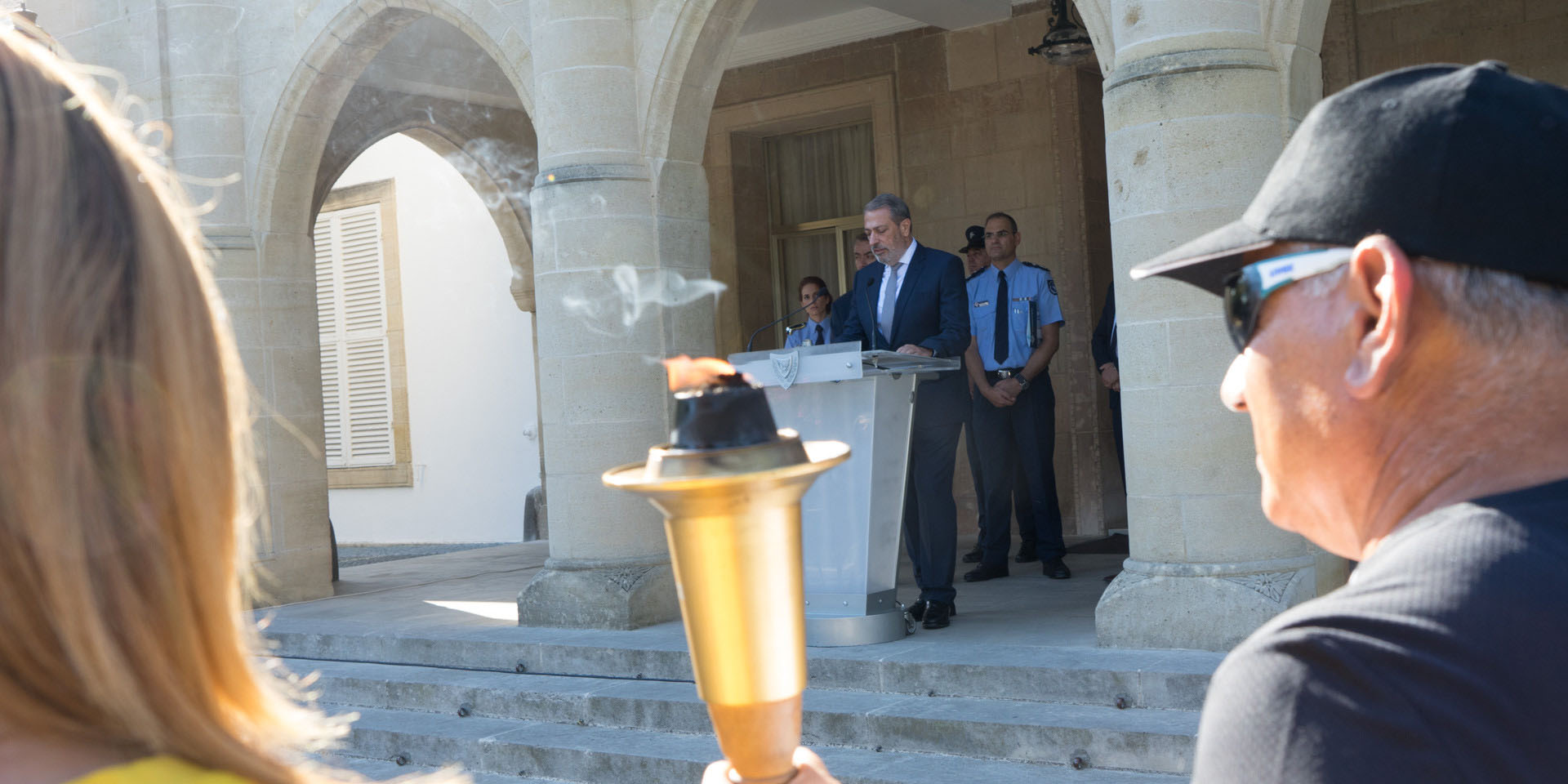 Άρχισε από το Προεδρικό η λαμπαδηφορία “Cyprus Police Torch Run”