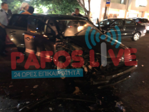 Στην Εντατική 13χρονη και 36χρονος μετά από σοβαρό τροχαίο ατύχημα στην Πάφο