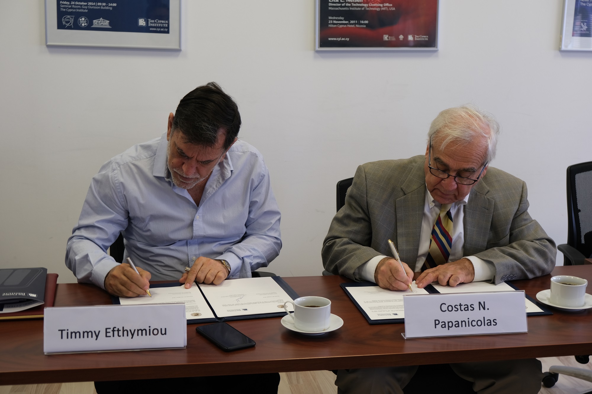 Μνημόνιο Συνεργασίας υπέγραψαν Ινστιτούτο Κύπρου και ΚΟΑΠ