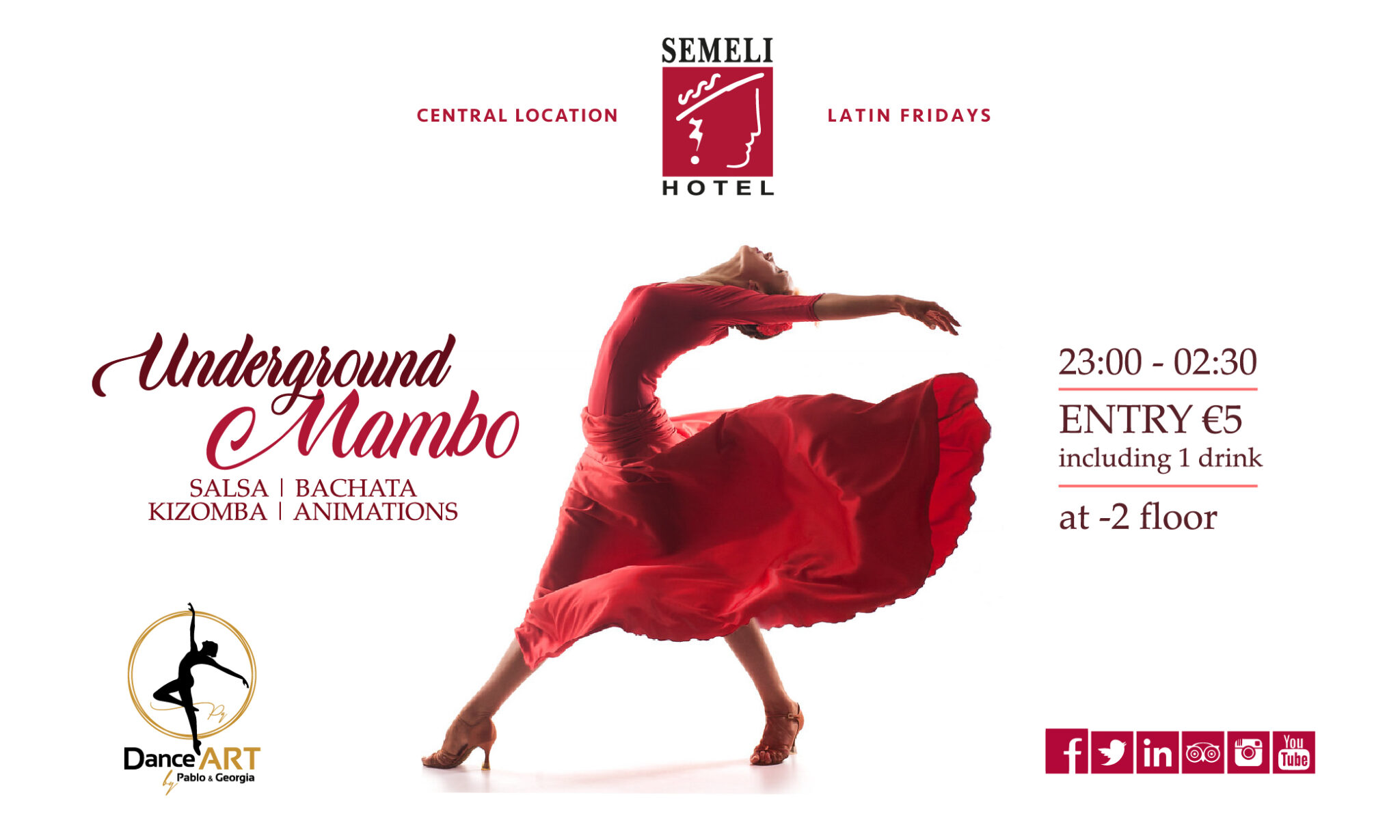 Βραδιές Latin στο SEMELI HOTEL