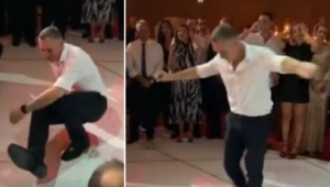 Το "βαρύ" ζεϊμπέκικο του…Νικόλα Παπαδόπουλου σε γαμήλια δεξίωση(ΒΙΝΤΕΟ)