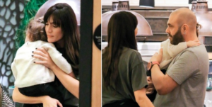 Ήβη Αδάμου-Μιχάλης Κουινέλης: Πρωινή βόλτα αγκαλιά με τη κορούλα τους (ΦΩΤΟ)